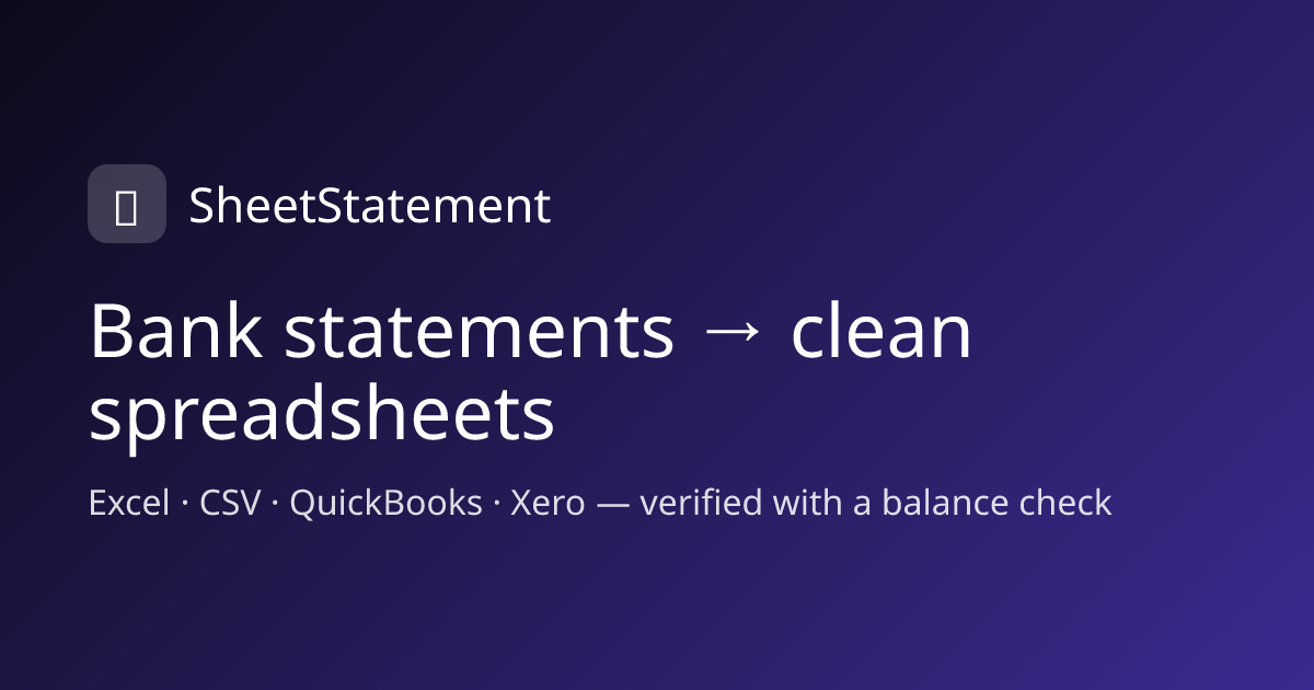 Bank Reconciliation Template in Excel: Build Your Own | SheetStatement
